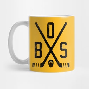 BOS Retro Sticks - Yellow Mug